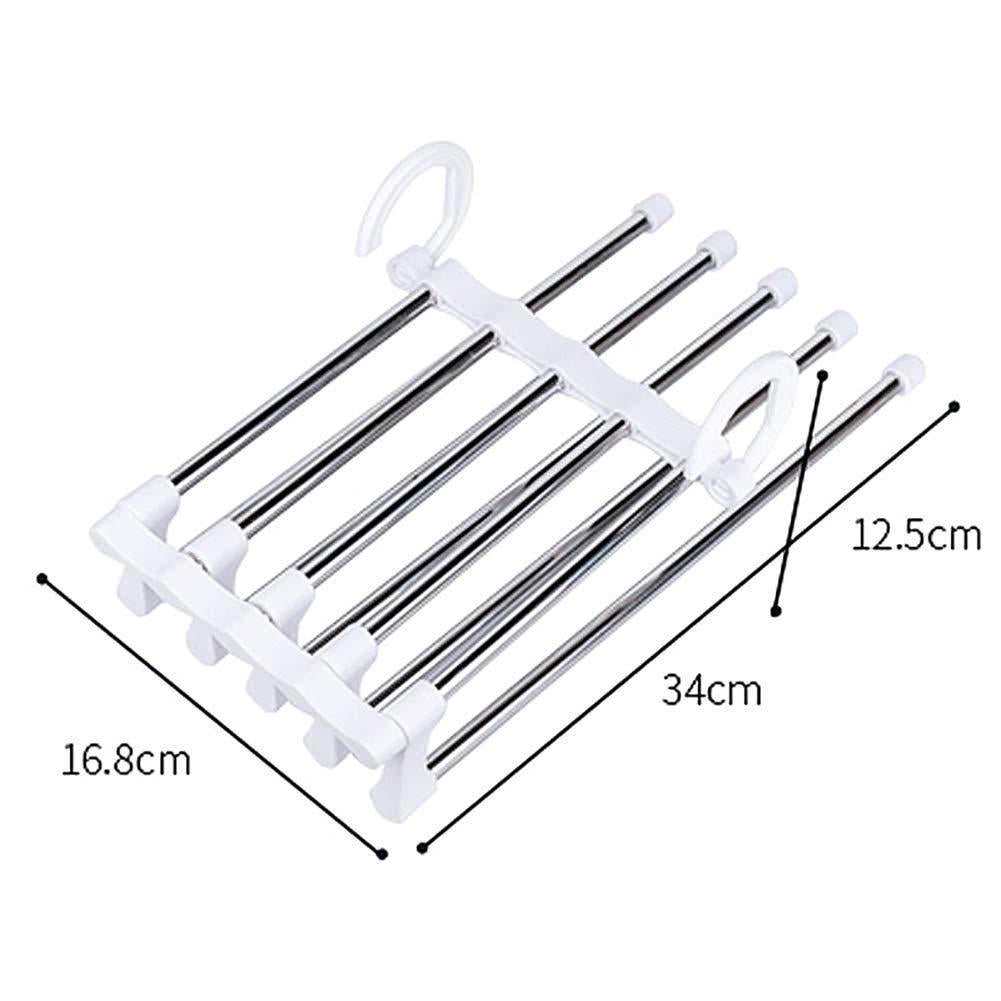 👕 Closet 5-Layer Stainless Steel Space Saver Hanger 🔥BUY 1 GET 1 FREE🔥