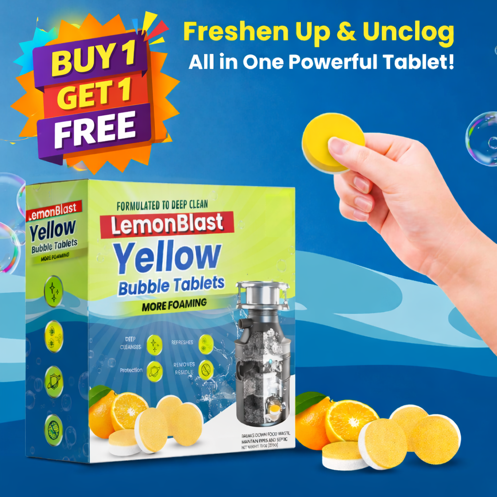 LemonBlast Yellow Bubble Tablets | 🔥Buy 1 Get 1 Free🔥